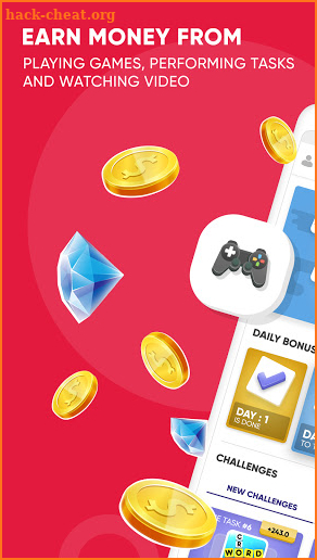 Earn Money, Diamonds, Game Credits & Gift Cards screenshot