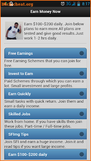 Earn money in 2 hrs. screenshot
