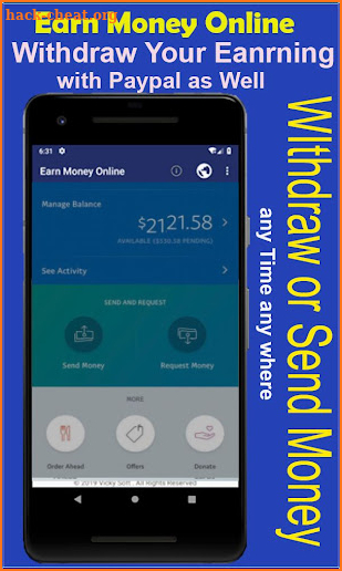 Earn Money Online 150$ / Day w screenshot