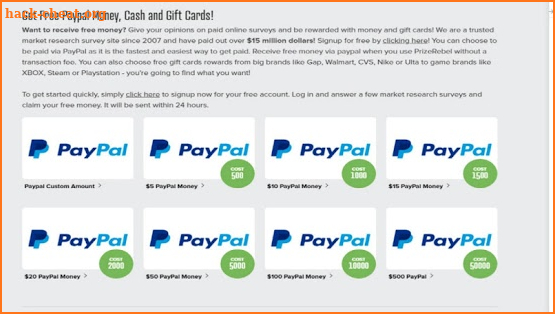 Earn Paypal Cash Daily screenshot