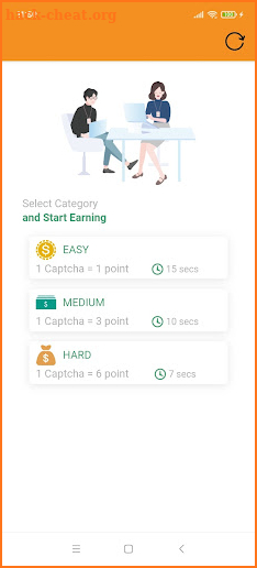 Earn rewards through apps screenshot
