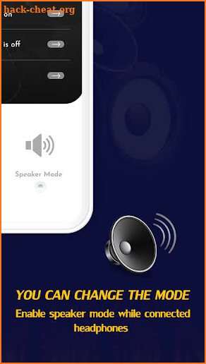 Earphone Mode Off : Disable Headphone screenshot