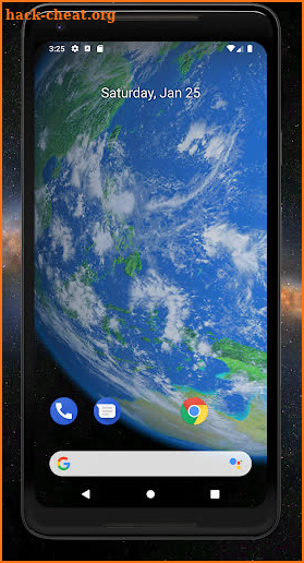 Earth 3D Live Wallpaper screenshot