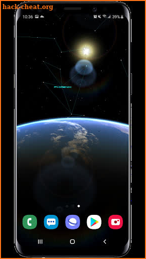 Earth & Moon  Parallax 3D Live Live Wallpaper screenshot