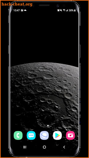 Earth & Moon  Parallax 3D Live Live Wallpaper screenshot