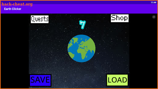 Earth Clicker screenshot