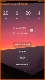 Earth Hour 2018 - 60 Minutes to Protect the Planet screenshot