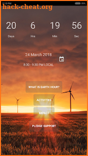 Earth Hour 2018 - 60 Minutes to Protect the Planet screenshot