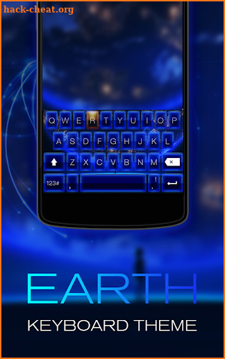 Earth Keyboard Theme screenshot