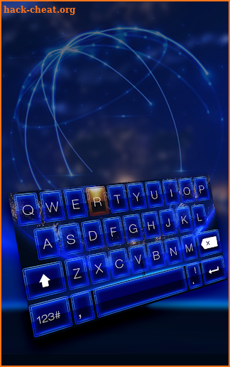 Earth Keyboard Theme screenshot