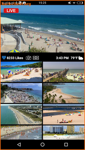 Earth Live Cam - Public Webcams Online screenshot
