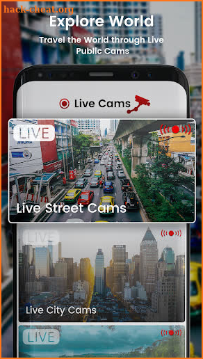 Earth Live Cam Web: Public Camera, Live Stream screenshot