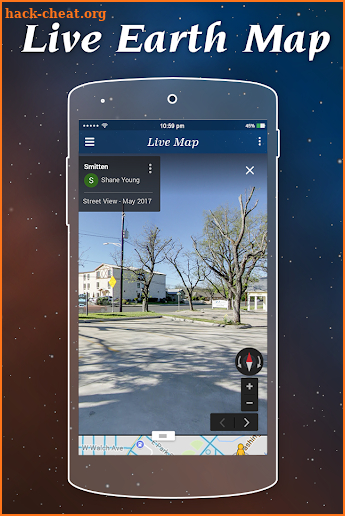 Earth Map Live GPS: Street View Navigation Transit screenshot