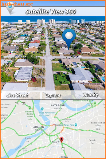 Earth MAP Live Street View screenshot