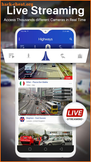 Earth Online Live World Navigation & Webcams screenshot