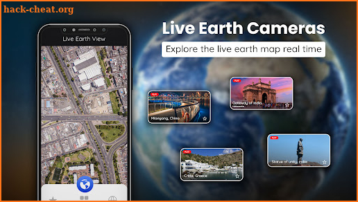 Earth View - Live Camera HD screenshot