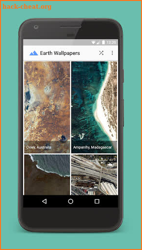Earth Wallpapers -  Satellite imagery from Google screenshot