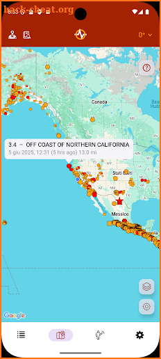 Earthquake screenshot