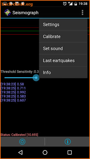 Earthquake Alarm 2016 screenshot