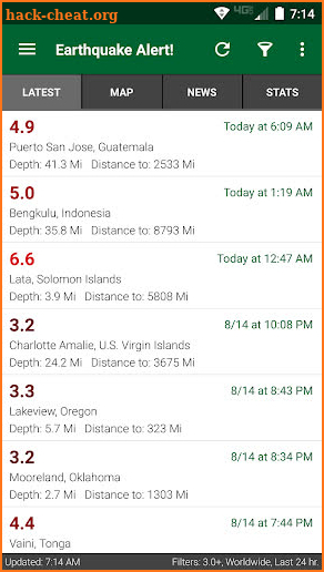 Earthquake Alert! screenshot