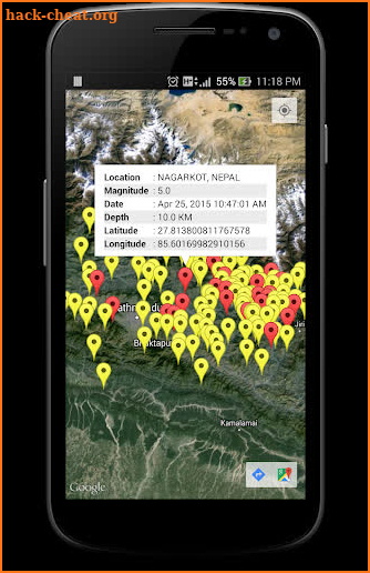 Earthquake Alert & News App - Tracker on Map Free screenshot