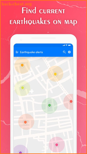 Earthquake Alert, Tracker on Map screenshot
