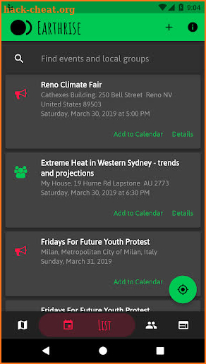 Earthrise - Climate Change Activism screenshot