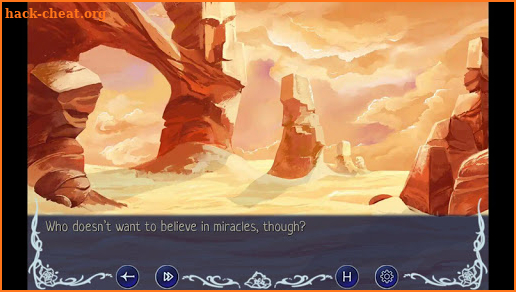Earthshine Visual Novel screenshot