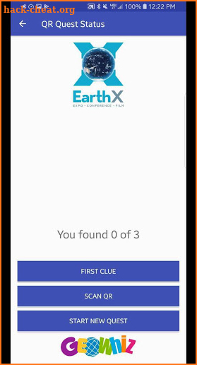 EarthX QR Quest by GeoWhiz screenshot