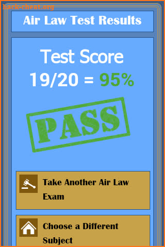 EASA PPL Exam Tutor screenshot