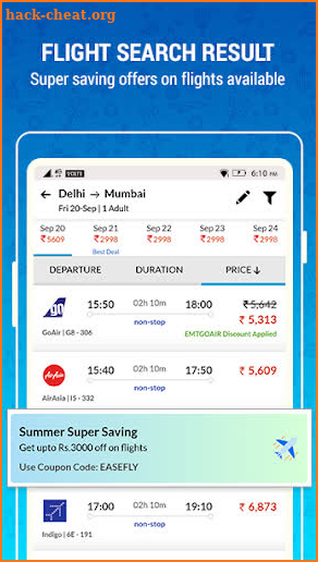 EaseMyTrip – Cheap Flights, Hotels, Bus & Holidays screenshot