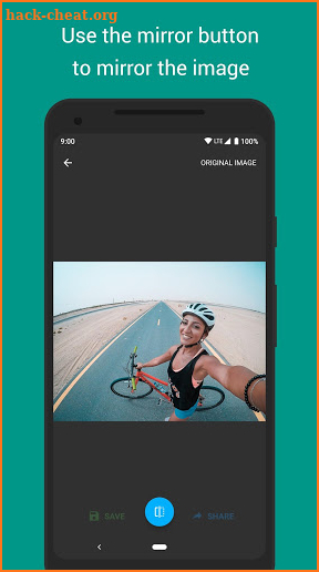 Easily flip (mirror) selfies and images screenshot