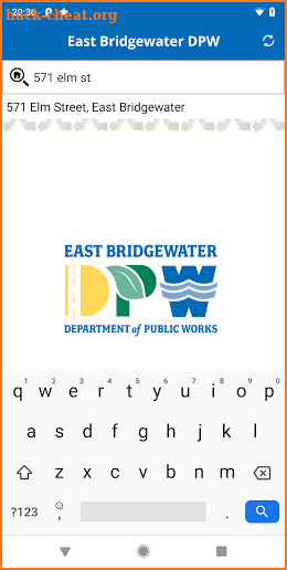 East Bridgewater DPW screenshot