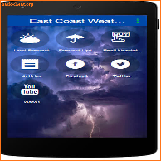 East Coast Weather Authority screenshot