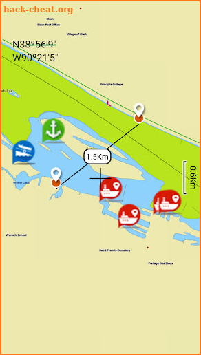 East Lake - IOWA GPS Map screenshot