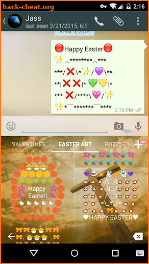 Easter Art - Emoji Keyboard screenshot