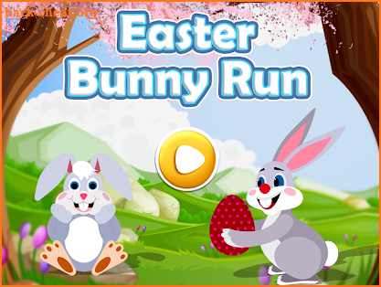 Easter Bunny Jungle Run screenshot