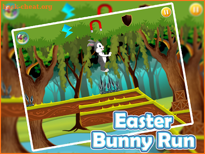 Easter Bunny Jungle Run screenshot