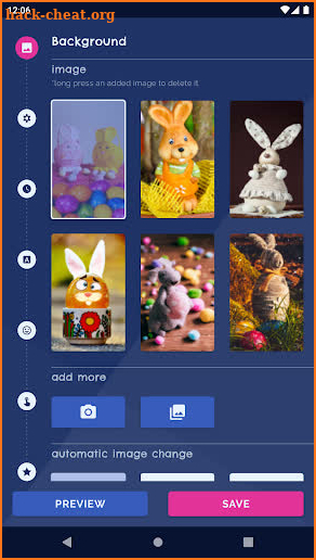 Easter Bunny Live Wallpaper screenshot