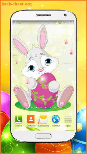 Easter Bunny Live Wallpaper HD screenshot