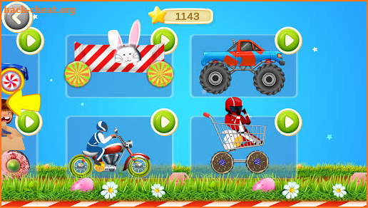 Easter Bunny Racing For Kids screenshot
