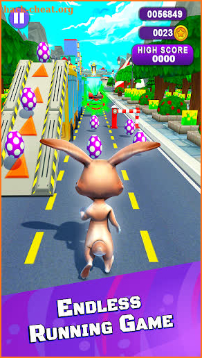 Easter Bunny Run - New Running Games 2020 screenshot