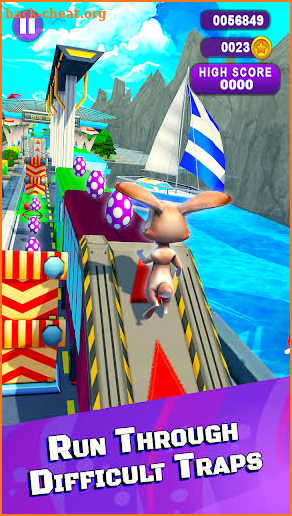 Easter Bunny Run - New Running Games 2020 screenshot