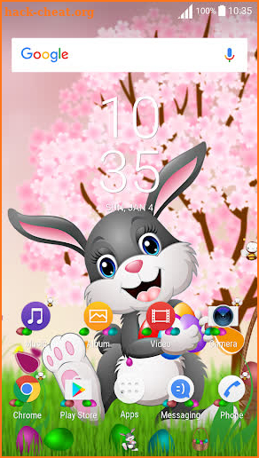 Easter Bunny Theme screenshot