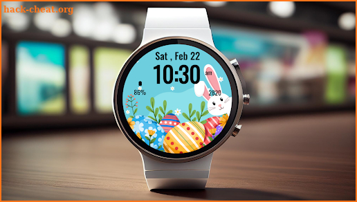 Easter Bunny Watch Face screenshot