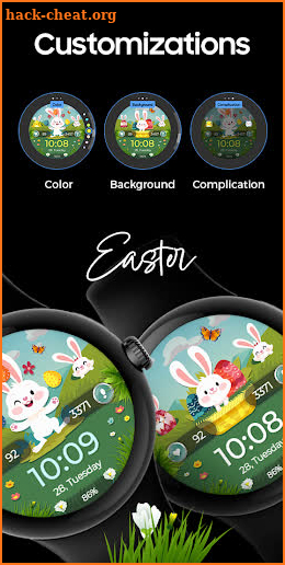 Easter Bunny - Watch Face screenshot