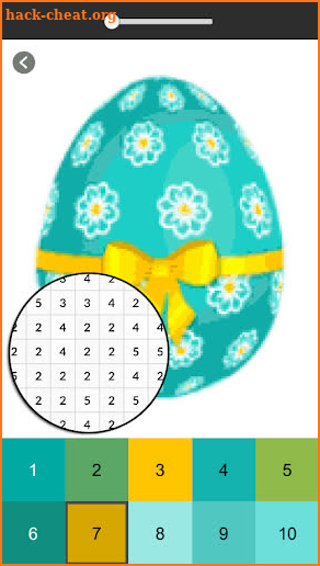 Easter Egg Coloring Game - Color By Number screenshot
