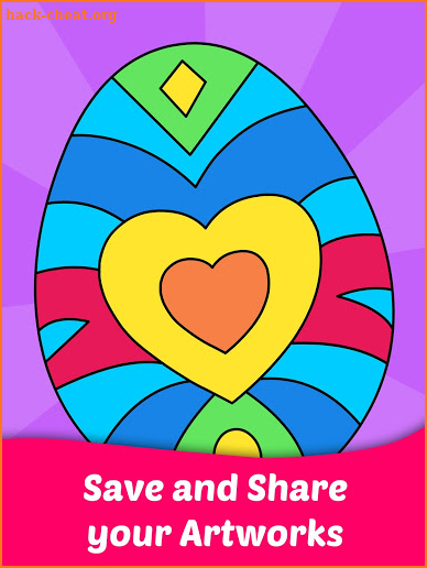 Easter Egg Coloring Game For Kids screenshot