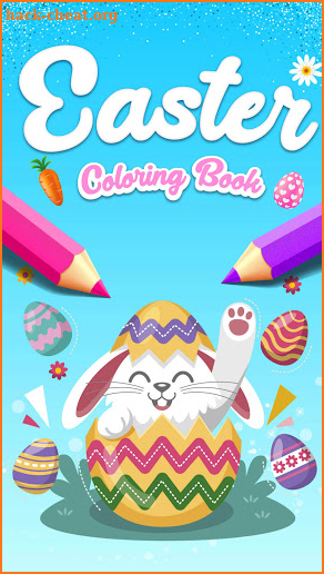 Easter Eggs Coloring Book screenshot