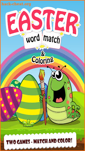 Easter Games - Spring Egg Coloring and Match game screenshot